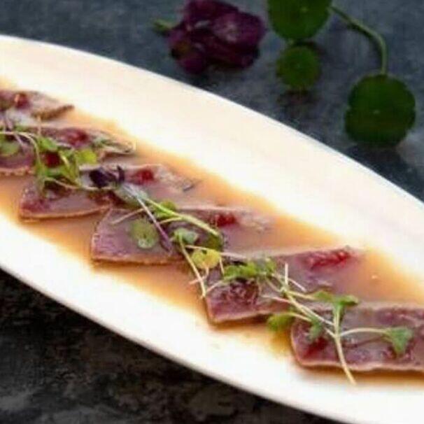 Seared Tuna w. Miso Sauce